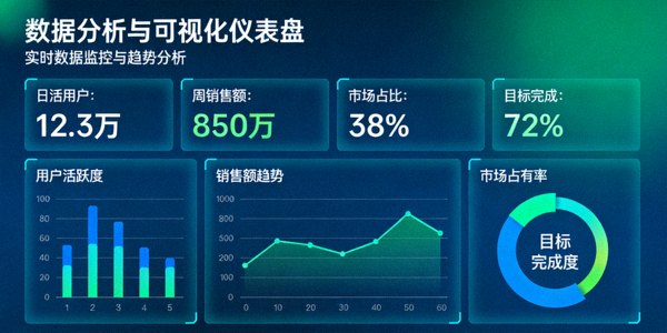 数据分析与可视化仪表盘
