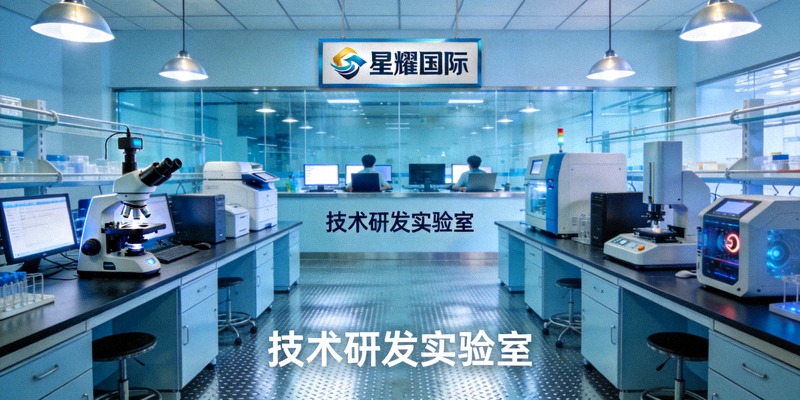 星耀国际的技术研发实验室